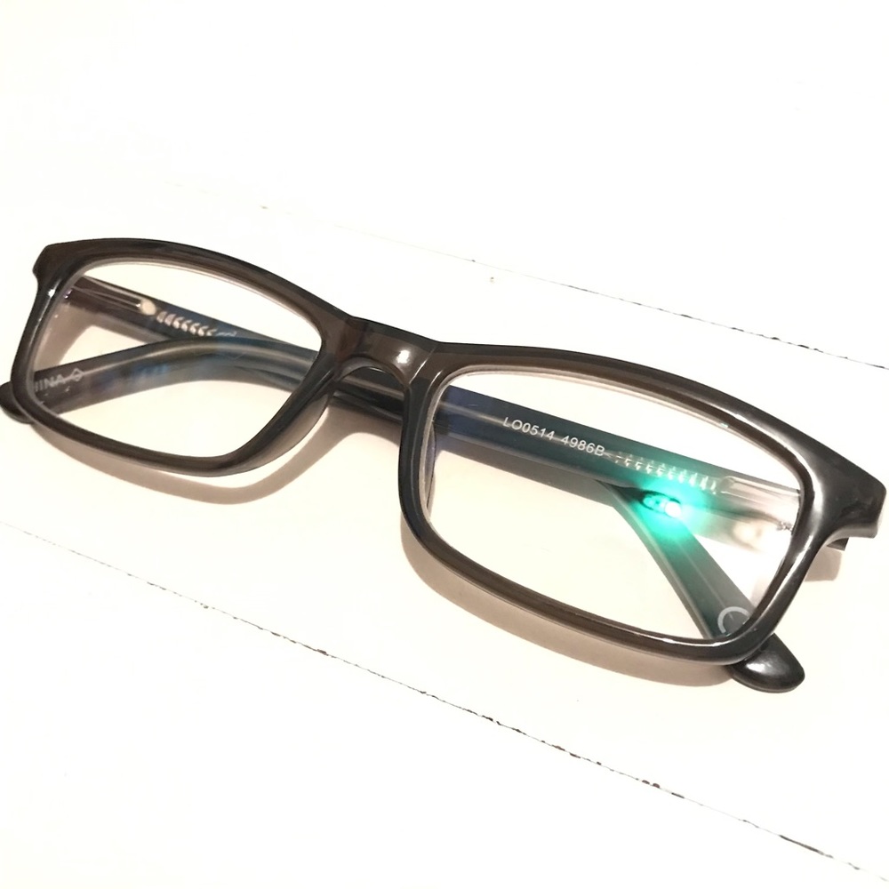 Design Optics Reading Glasses 2.00 Strength Beautiful Brown Black Chic EUC